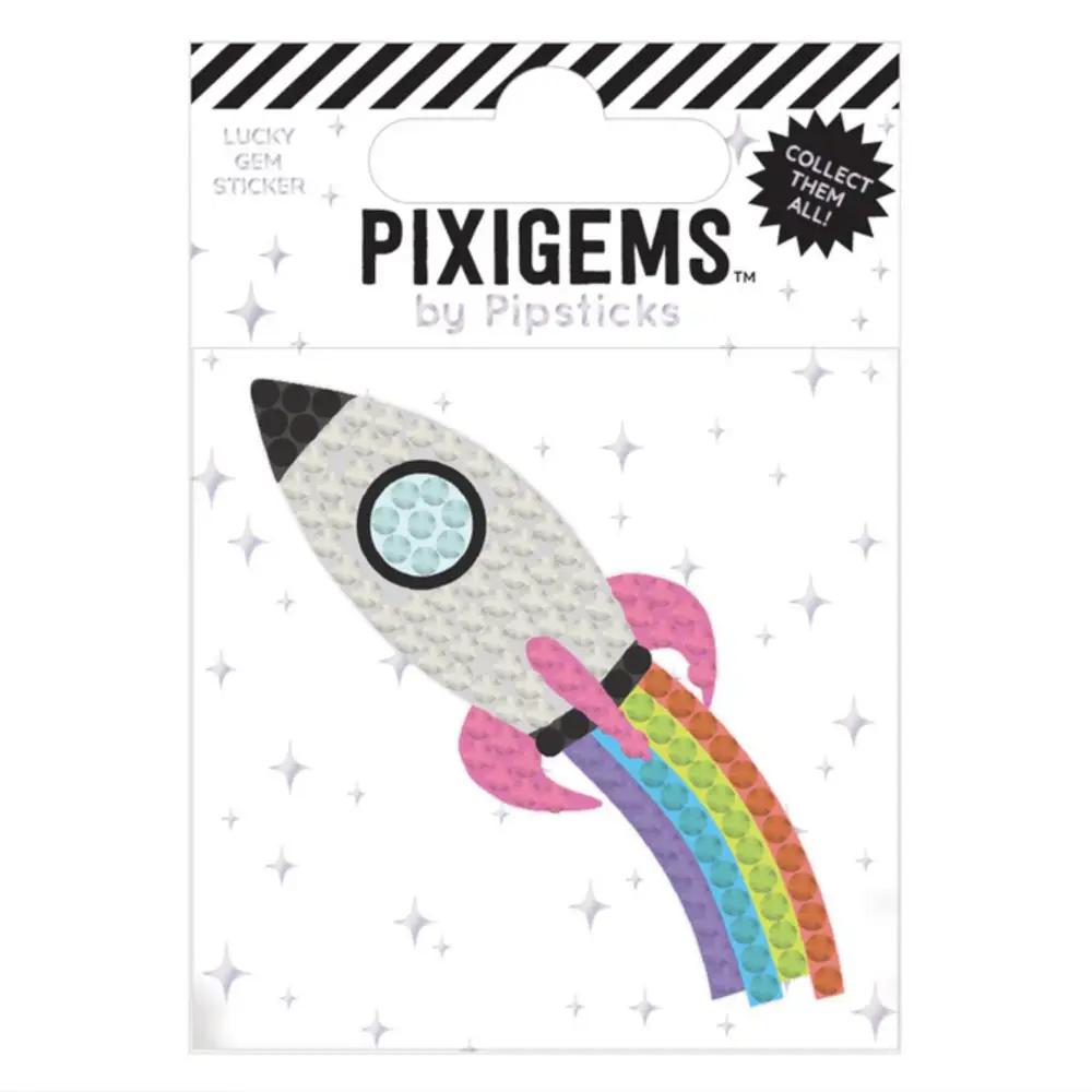 Pipsticks, Stickers, Art & School, Pixigem, Rocky the Rocket, 873158